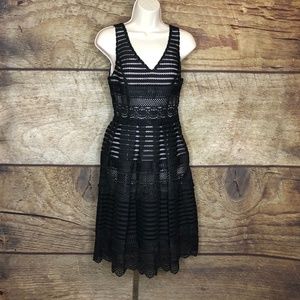 Modcloth Womens Dress Lace Overlay Sleeveless NEW!